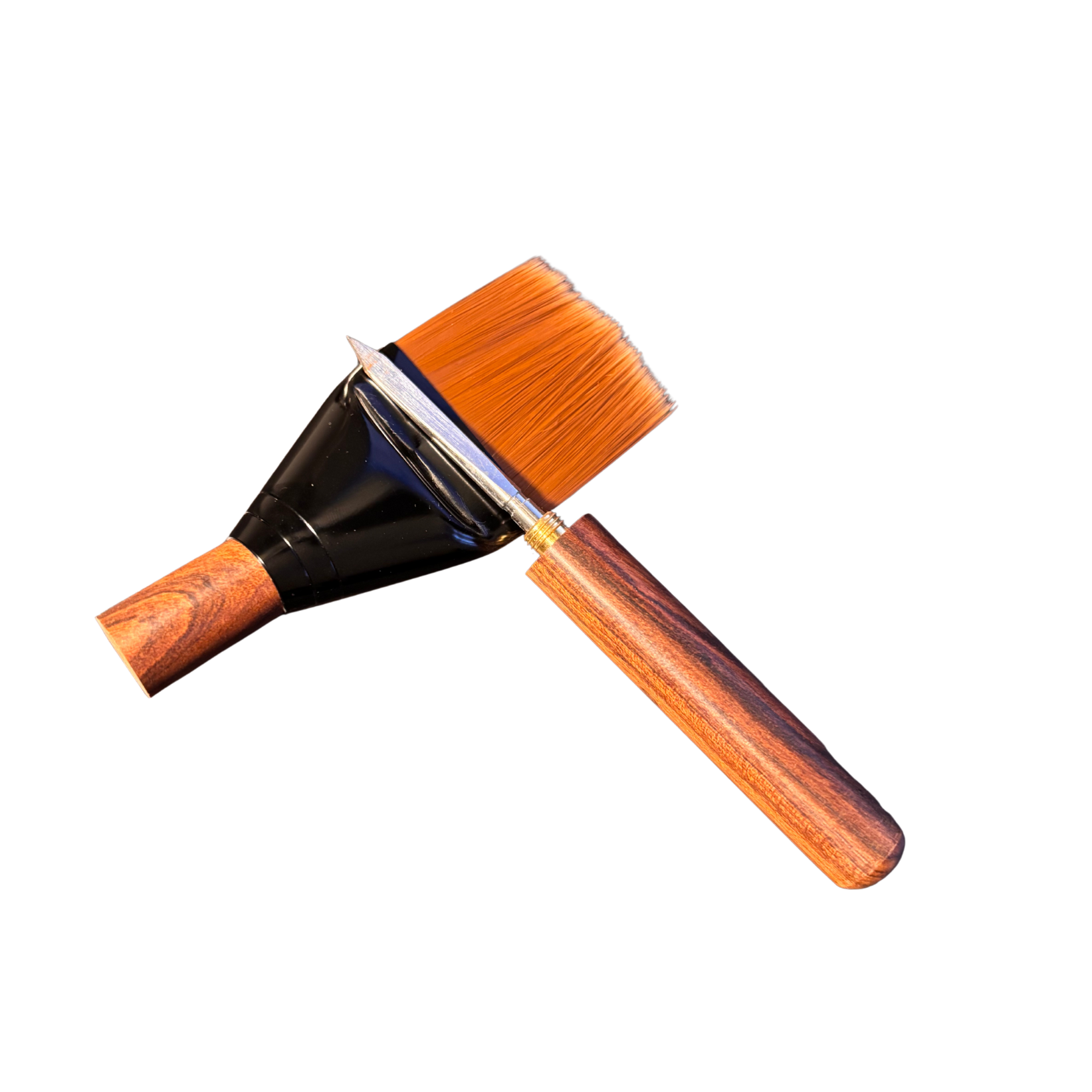 Doppeltes Tee-Werkzeug · Teemesser & Pflegepinsel