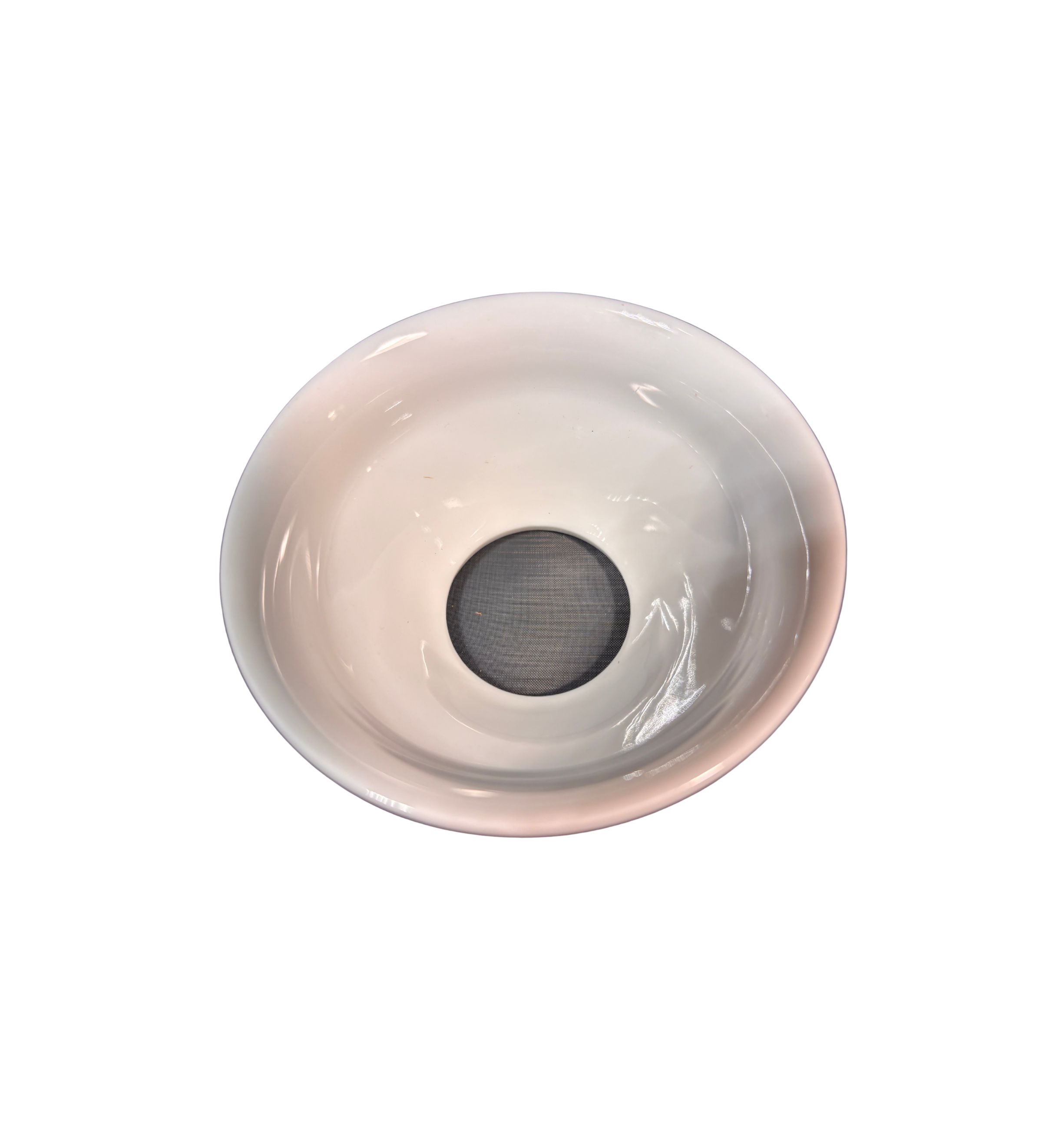 Keramisches Teesieb mit Lotusmotiv