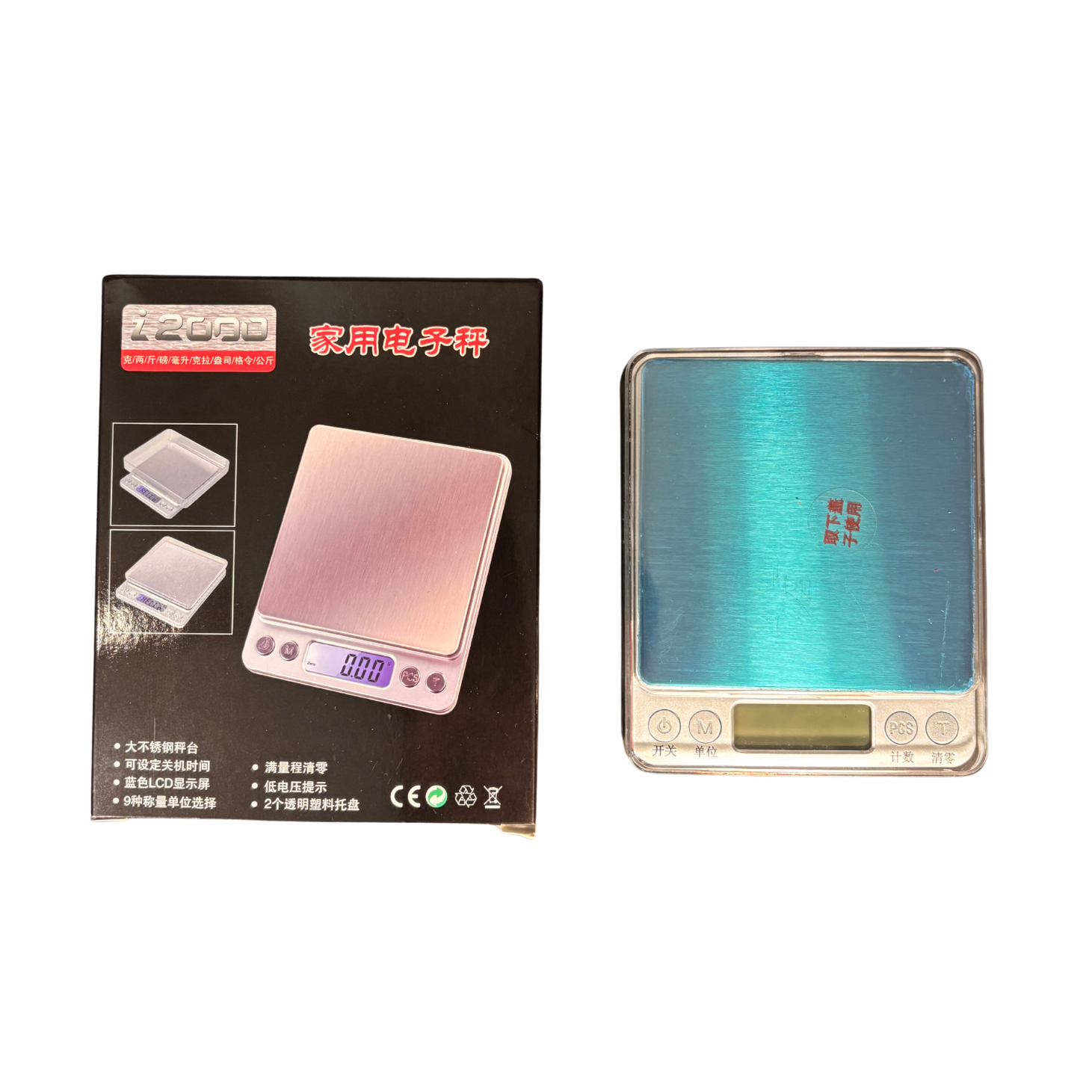 Digitale Küchen- & Teewaage · Edelstahl